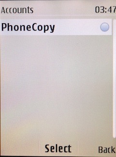 Choose PhoneCopy