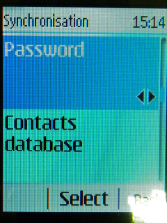 Select password