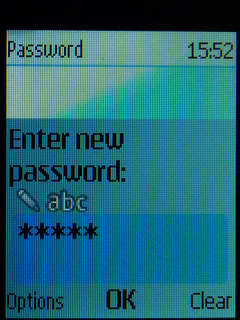 Type your password into the password field
