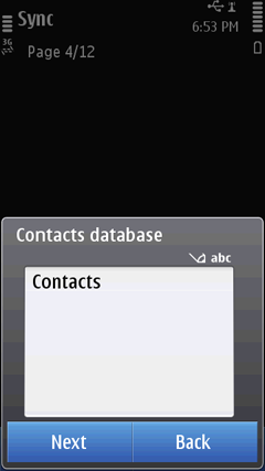 Fill: Contacts