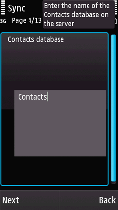 Fill: Contacts